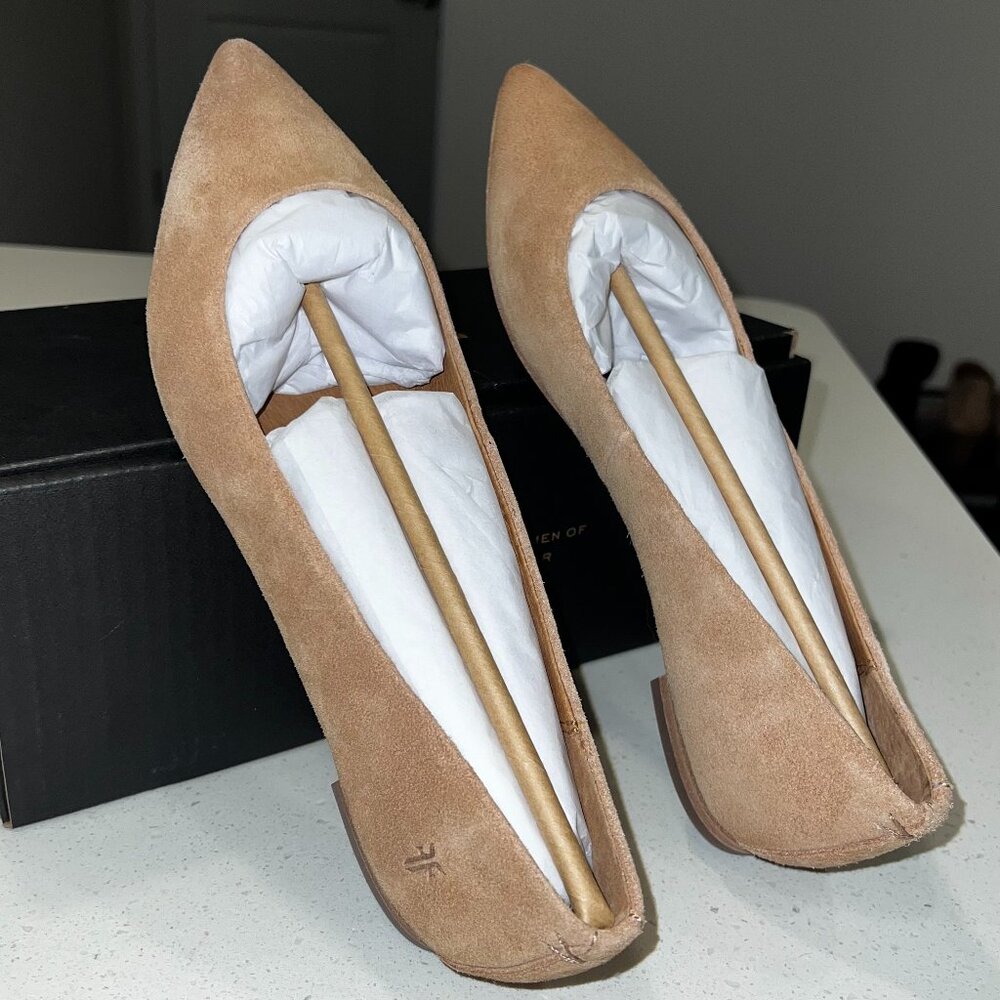 Frye Sienna Ballet Flats Women's 8 in Blush Pink